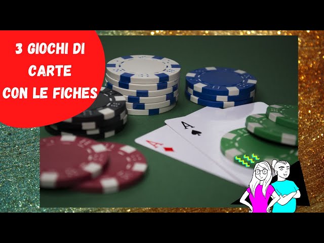 Speciale carte: 3 giochi con le fiches da fare in tanti - prima parte- 