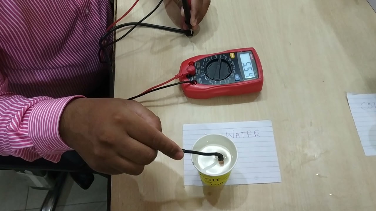 Inverter AC  Condansor Coil Thermistor testing process
