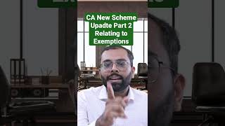 Ca New Scheme Main Exemption Kaise Milega? Update Related To Exemption Icai Exemption Faqs