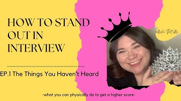 How To Stand Out In A Pageant Interview |Things You Haven’t Heard Before-Part 1-|