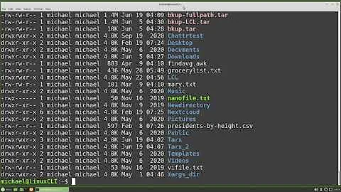 Linux Command Line (48)  tar pt2