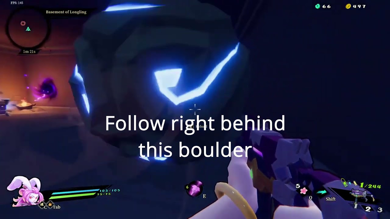 Gunfire Reborn Longling Tomb Rolling Rock Vault