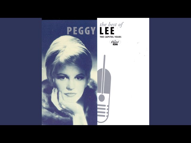 Peggy Lee - For Every Man There's a Woman