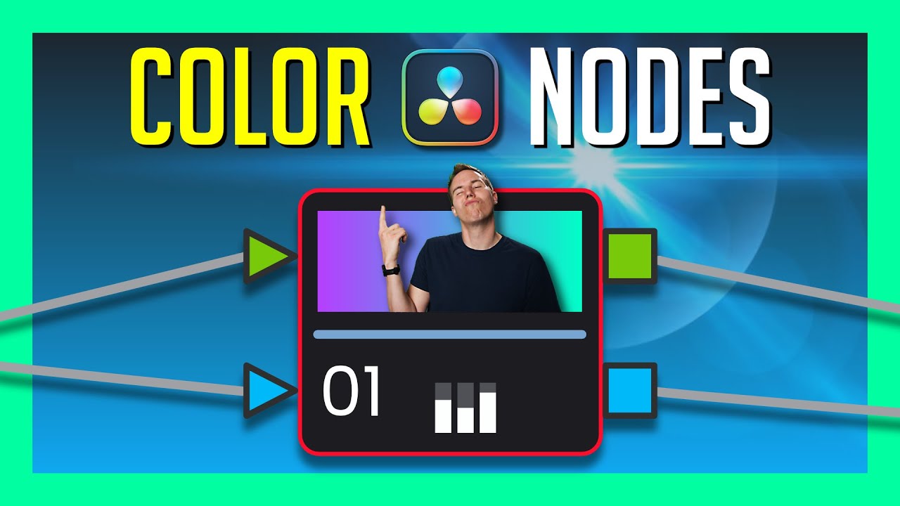 Как работают цветовые узлы в DaVinci Resolve [Руководство для начинающих]