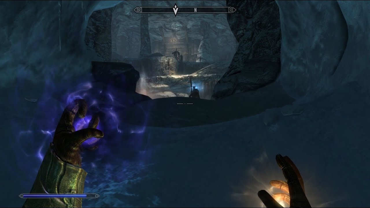Skyrim SE 220 Let's Play Deutsch, Höhle am Hobswasserfall