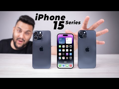 iPhone 15 Plus & iPhone 15 Pro Max First Look !