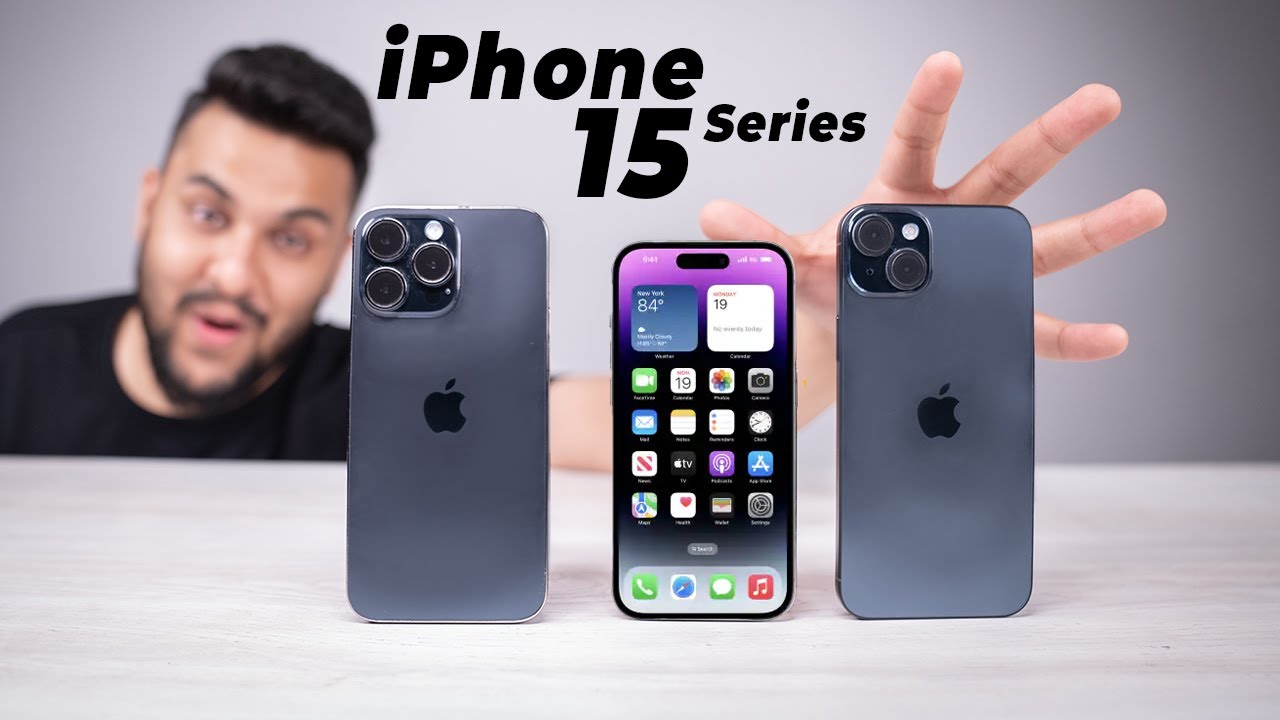 iPhone 15 Plus & iPhone 15 Pro Max First Look !'s Banner