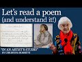 Let’s Read and Understand a Poem: “In An Artist’s Studio” by Christina Rossetti