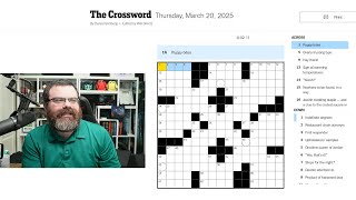 Learning Crossword Week 44 | NYT Crossword Thursday March 20th, 2025
