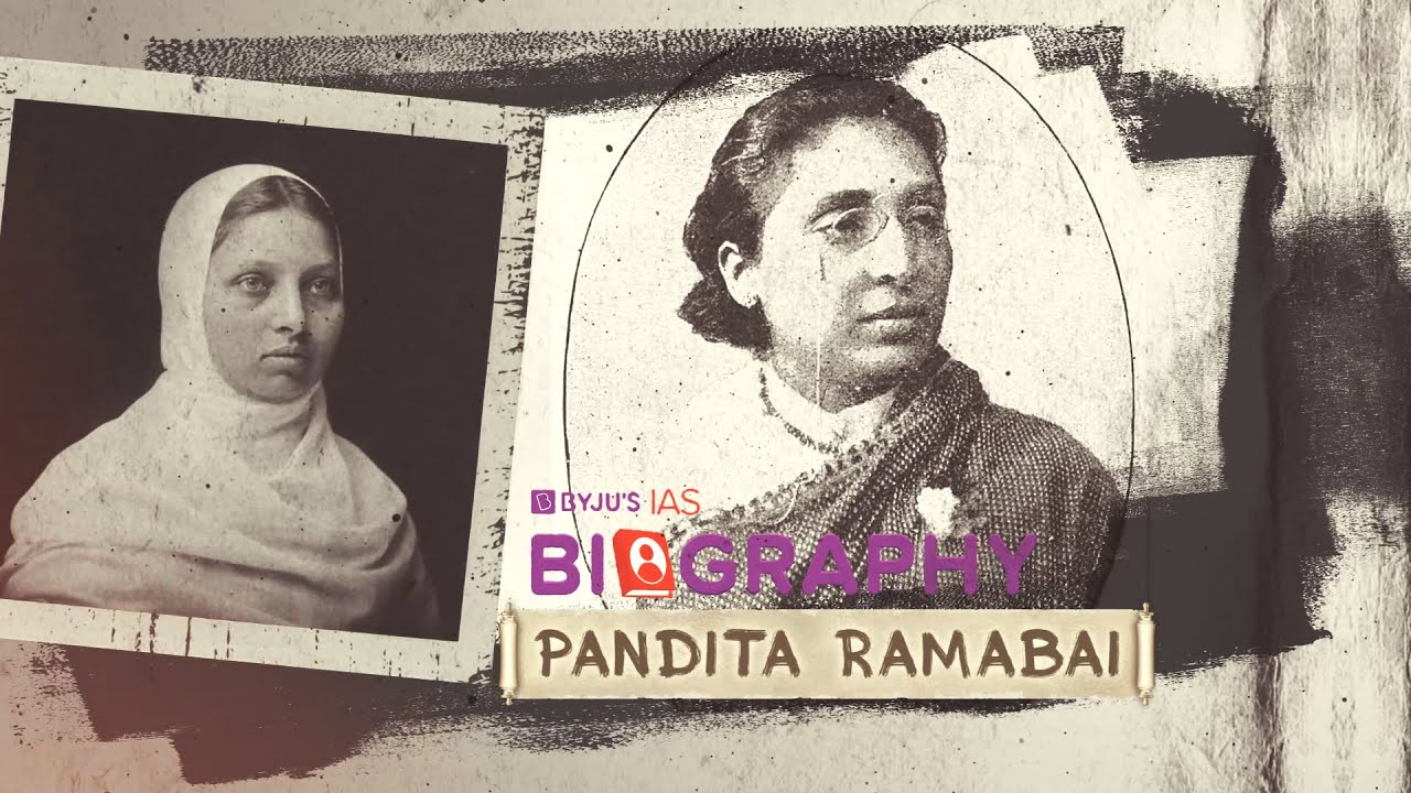 Pandita Ramaba  Srie Biographie  Leaders de la rforme socio religieuse  Histoire moderne pour UPSCIAS