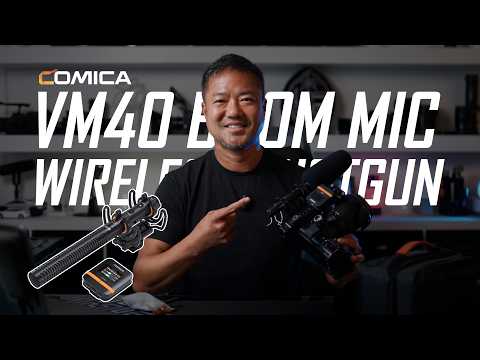 This Wireless Boom Mic Changes Everything! | Comica VM40