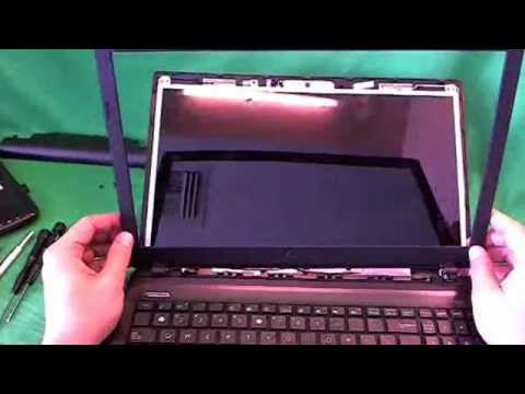 ASUS K55N Laptop Screen Replacement Procedure