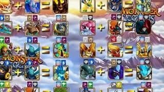 Monster legends - Los 10 legendarios.