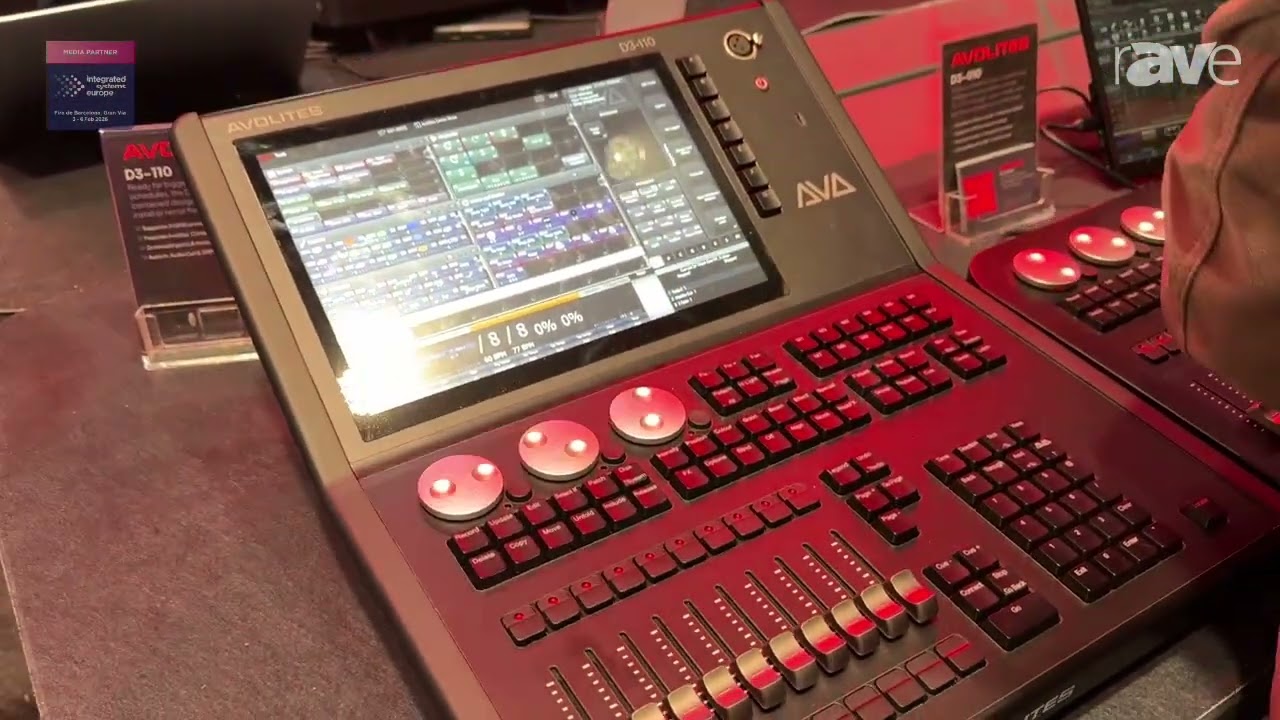ISE 2026: Avolites Features D3 Series of Lighting Controls