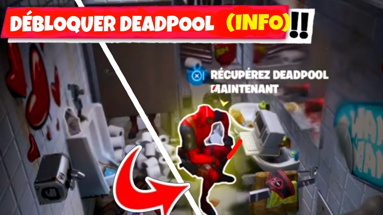 COMMENT AVOIR LE SKIN DEADPOOL SUR [ FORTNITE BATTLE ROYAL ] - YouTube