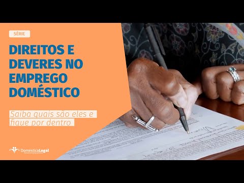 Direitos e Deveres no Emprego Doméstico | WEB-SÉRIE | Domética Legal Direitos e Deveres no Emprego Doméstico | WEB-SÉRIE | Domética Legal