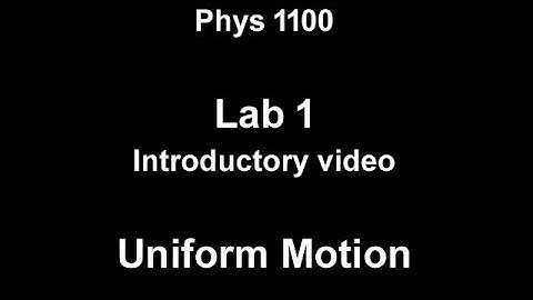 Richmond Phys 1100 Lab 01 Intro