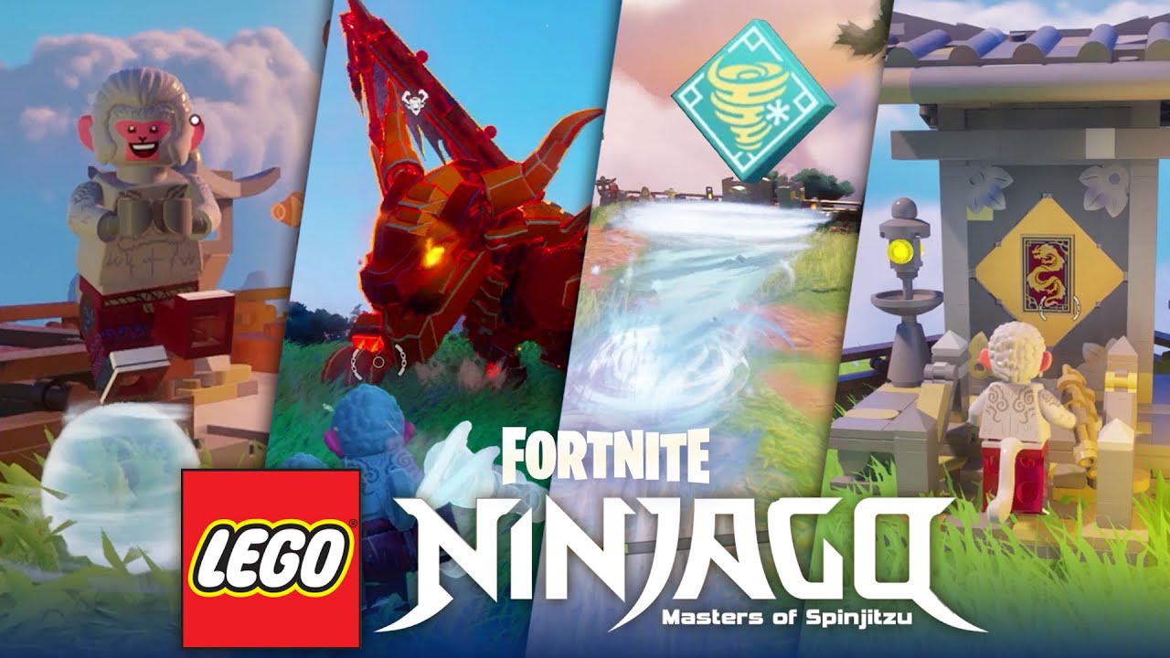 LA GUIA COMPLETA DE NINJAGO en LEGO FORTNITE QUE ESTABAS BUSCANDO