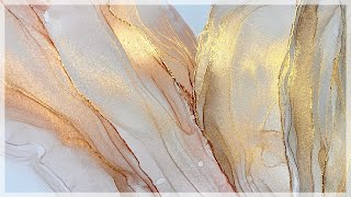 Alcohol Ink Art - Making Lines and Ripples (Techniques)