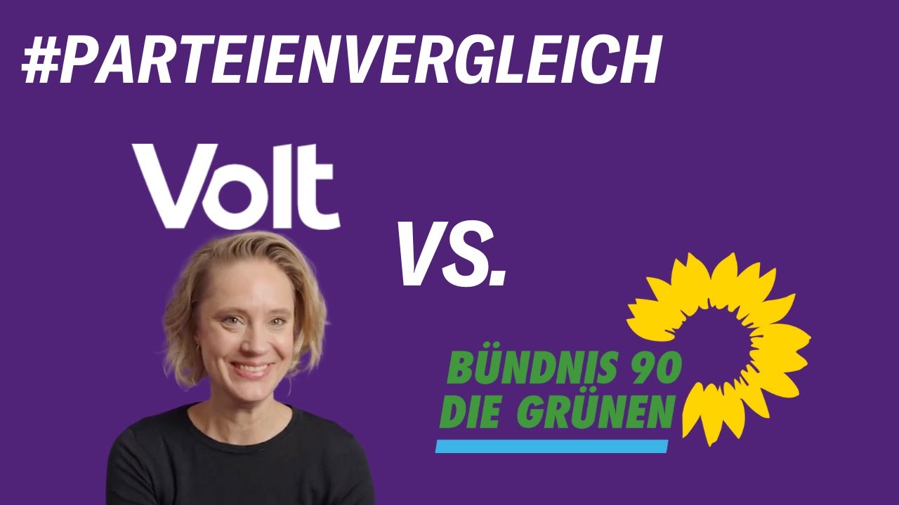 Grüner wird’s nicht? Volt zeigt, wie’s besser geht!