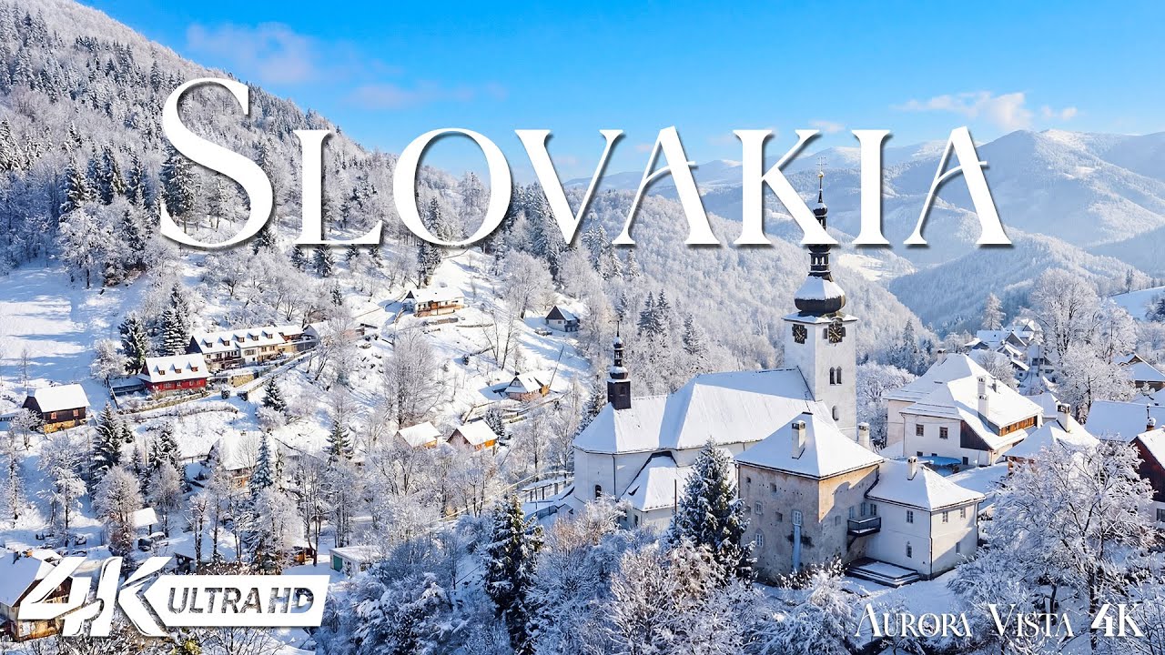Winter in Slovakia 4K ✨ Snowy Tatra Roads, Quiet Villages & Carpathian Winter Magic