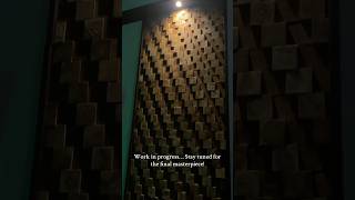 Every detail matters. Watch the process unfold soon! 🎬✨ #WoodworkInProgress #Shorts #Fyp