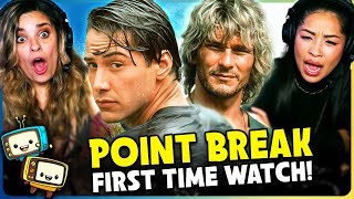 POINT BREAK (1991) Movie Reaction! | First Time Watch! | Keanu Reeves | Patrick Swayze | Gary Busey