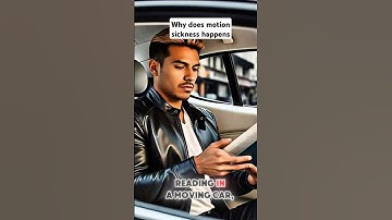Why Does Motion Sickness Happens?