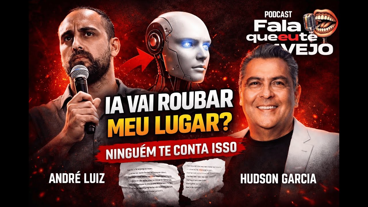 IA vai roubar meu lugar? A verdade nua e crua que ninguém te conta - LIVE #33