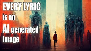 but every lyric is an ai generated image
