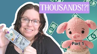 How Much Money I Made At My Crochet Craft Show - Crochet Items That Sell Well At Craft Fairs