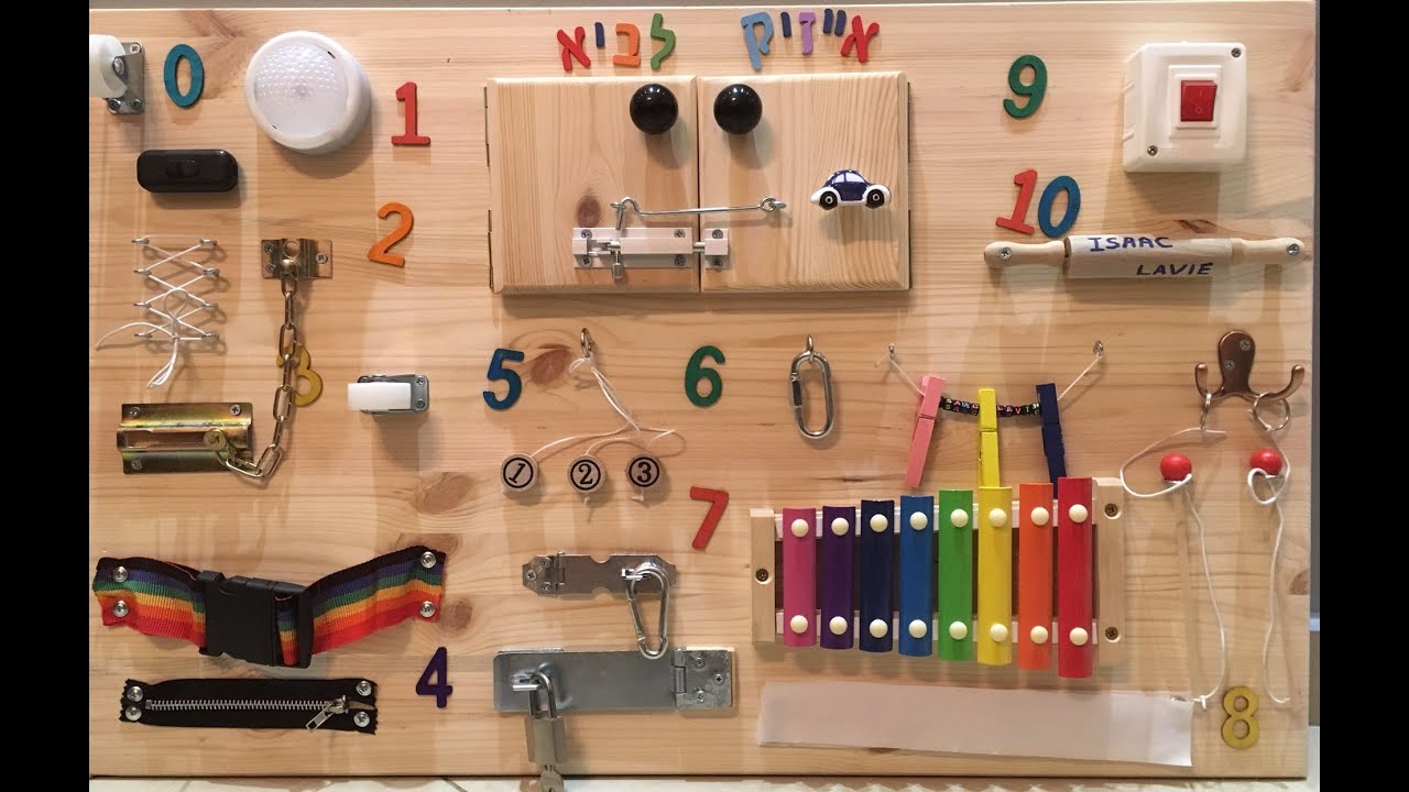 Comment réaliser un Busy Board Montessori ? - L'Atelier par Brico Privé