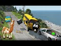 Truck Crashes  BeamNG Drive Funny Video Cartoon #VFXIcecream #FunToozTV