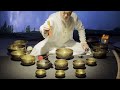 Relaxing sound therapy with tibetan singing bowl  singing bowlmusicrelaxmeditationsleep music