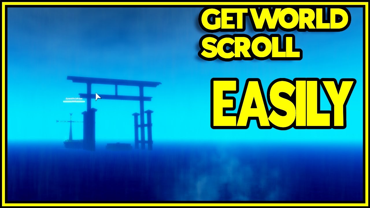 HOW TO GET TO THE SECOND SEA  WORLD SCROLL LOCATION IN GRAND