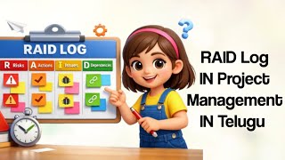 RAID Log in Project Management In Telugu | Definition, Example & Interview Questions | RAID Log