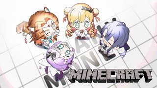 【Minecraft | 🌈 #めにまにカンパニー 】 4人の夏 【にじさんじ | セフィナ】