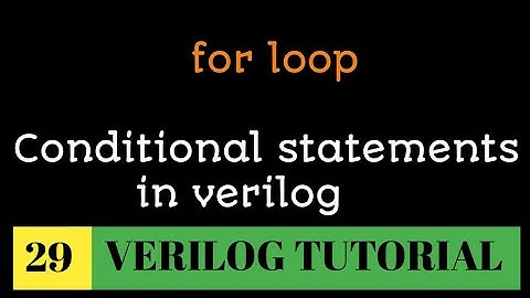 #29 "for" loop in verilog || Hardware meaning of "for loop" || synthesizable "for" loop in verilog