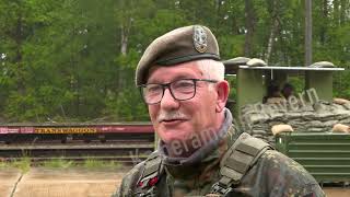 Oberst Helmut Remus vom Heimatschutz anlässlich der Übung Vigilant Roland in Bergen am 20. Mai 2026
