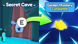 🥳 I Found SECRET CAVE & Unlocked *GOLDEN MYSTERY* In Pet Simulator X SHINY Event! ✨