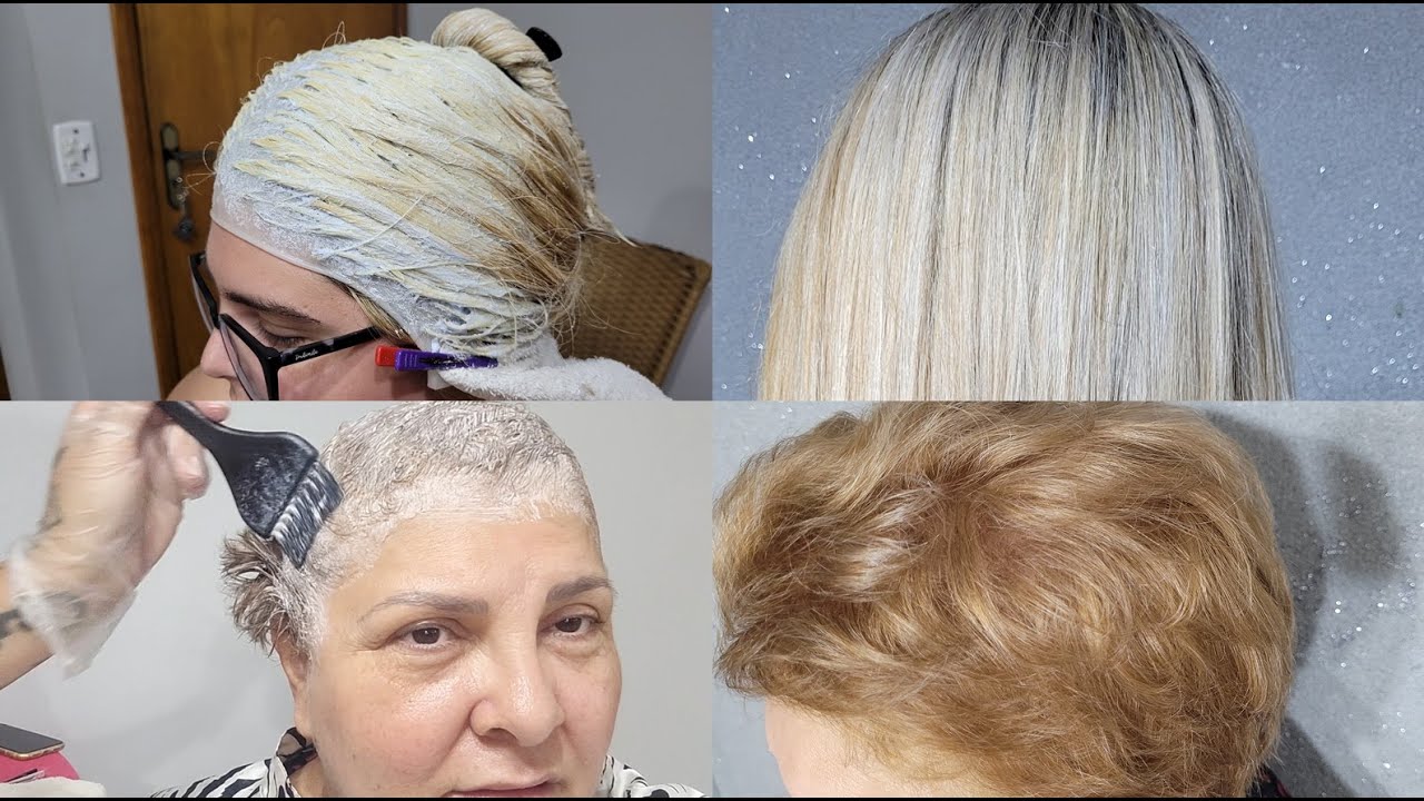 CUIDANDO DOS CABELOS USEI TINTURA IGORA ROYAL 12.19  GIOVANA FEZ LUZES  FICARAM LINDAS