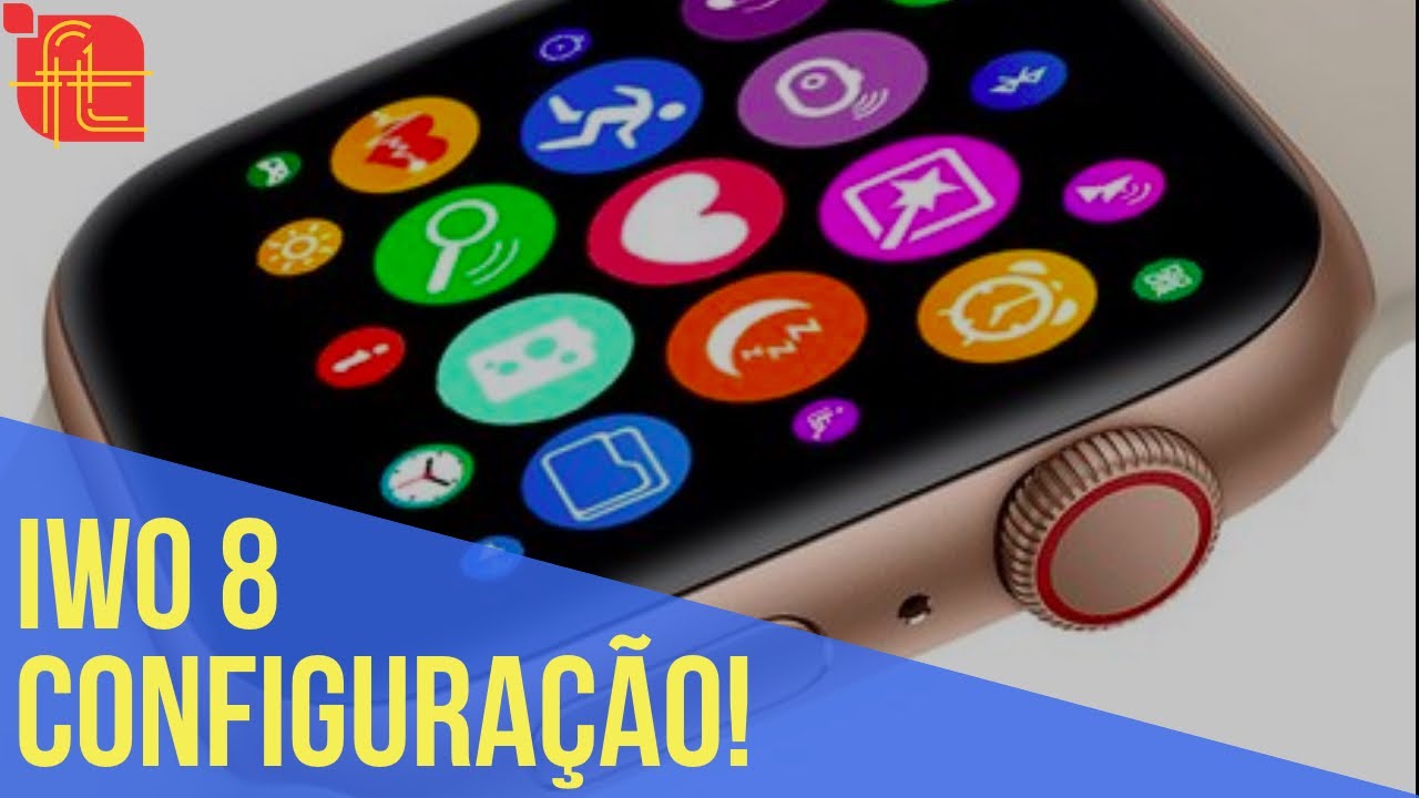 smartwatch iwo 8 configuração