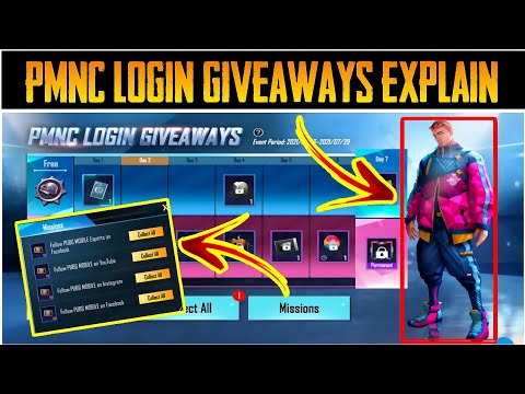 New Event PMNC Login Giveaways Explain | Get Permanent Rewards