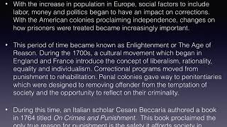 American Corrections lecture Chapter 2