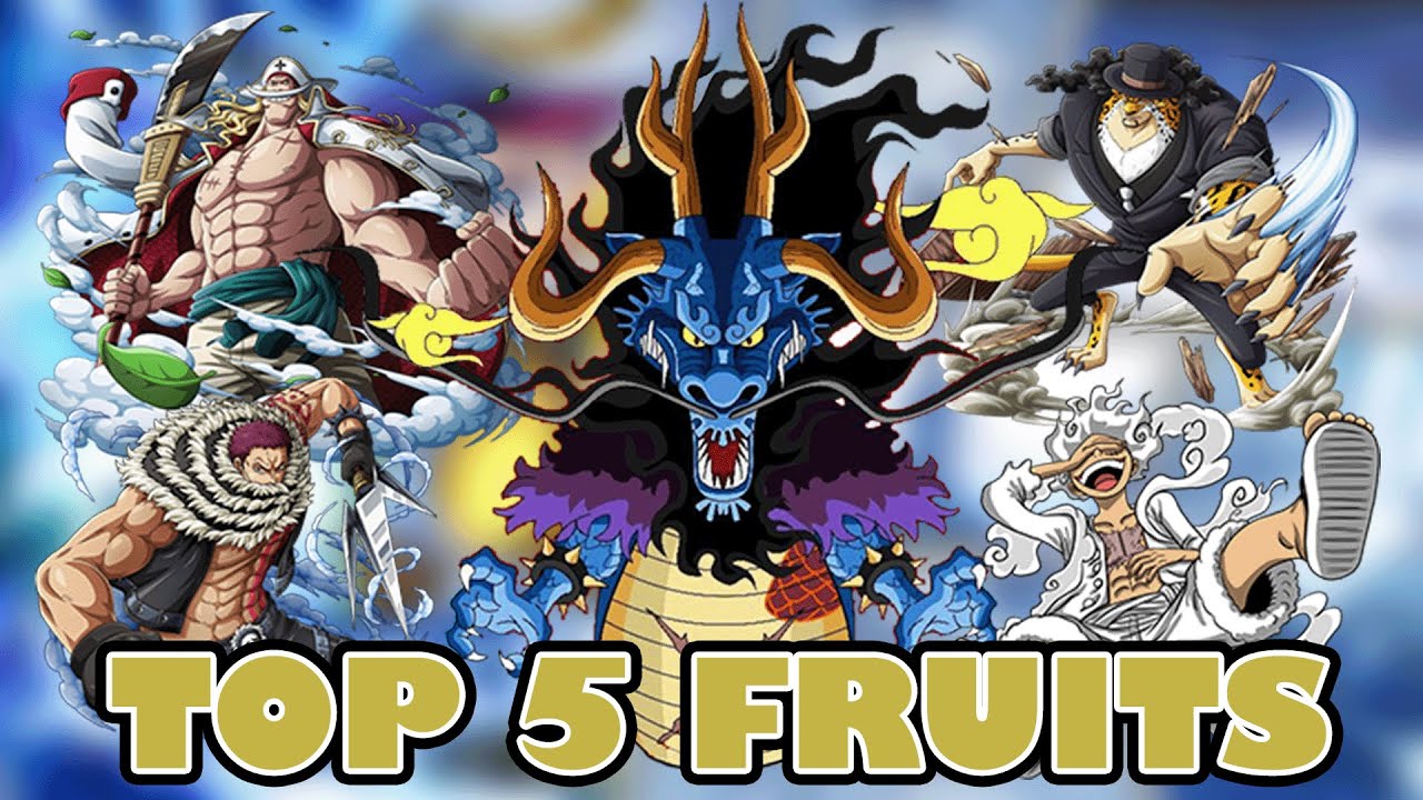 [AOPG] Top 5 Strongest Fruits In A One Piece Game.. YouTube
