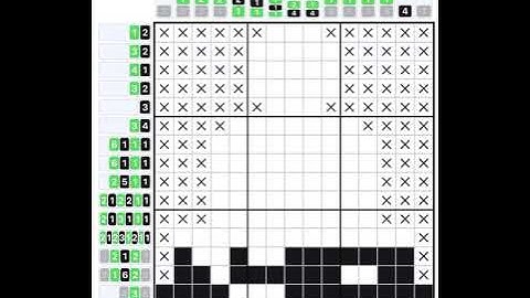 Nonogram color level 104
