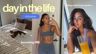 BECOMING HER ep. 1| day in my life, realizing i need accountability   breaking limiting beliefs ✨