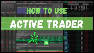 Actieve handelaar-zelfstudie voor beginners | ThinkorSwim (beste tool voor daytrading en scalping)