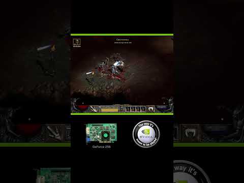 NVIDIA Flashback: Diablo II on a NVIDIA GeForce 256