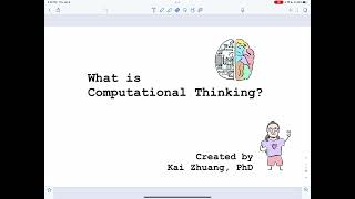 What is Computational Thinking